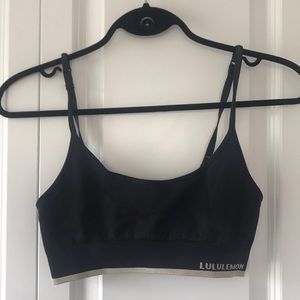Iconic sweat Sports bra from lululemon